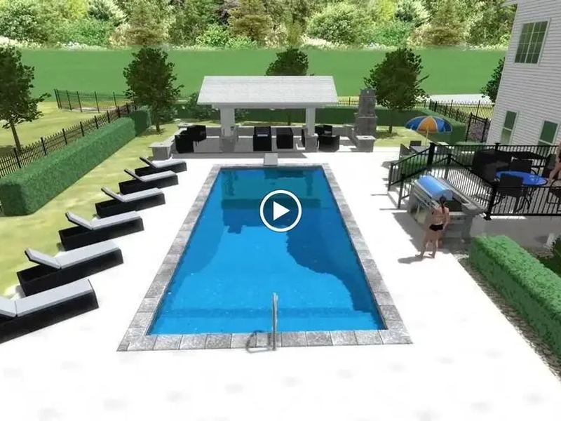Pool installers job in the All Saints neighborhood of Sioux Falls