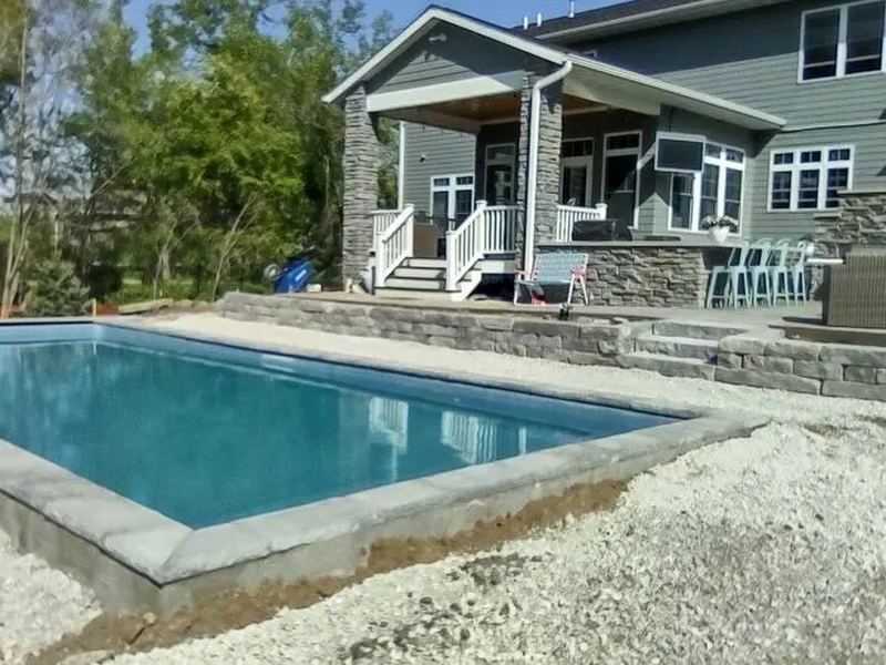 Pool installers job in the McKennan Park neighborhood of Sioux Falls